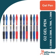 Pilot G-2 Gel Pen Refillable Retractable (1'pc) 0.38mm / 0.5mm / 0.7mm / 1.0mm Pilot G2 / Pen Dakwat