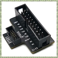 (C Z G L) New 1.27mm JTAG Adapter Board–20 Pin 2.54mm to 10 Pin 1.27mm Standard JTAG Interface Suppo