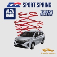 D2 Sport Spring Perodua Alza Baru 2022