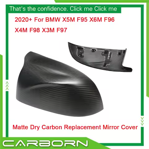 Replacement 20+ For BMW F97 X3M F98 X4M F95 X5M F96 X6M ABS Bright black Matte Forged Carbon Fiber M
