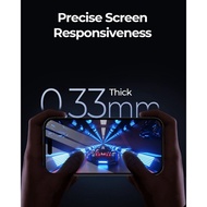 terbaru !!! aukey iphone 15 premium privishield privacy tempered glass