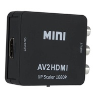 LazaraMall Hộp Chuyển Đổi Tương Thích Mini AV2HDMI RCA AV Sang HDMI Bộ Chuyển Đổi Video Tương Thích