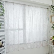 Disney Mickey & Friends SB-613-D Lace Curtain, 21 Sizes to Choose From, UV Protection, Invisible fro