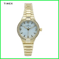 ◹ ♣ ❖ Timex Viewpoint Gold Plated Alloy Analog Watch For Women TCC3D85900 CLASSICS