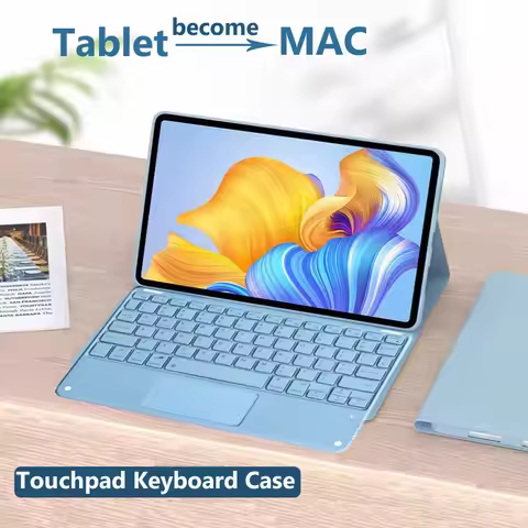 Case with Keyboard for Honor Pad X9a 11.5inch 2025 ELN2-W09 X9 Pro X8a 11 V9 11.5 Inch X8 Pro X8 10.