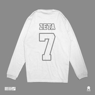 Longsleeve Vestia Zeta Jersey V7 Zeta 7 Hololive Holo Id Indonesia Baju Kaos Vtuber Streamer T-Shirt