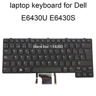 Notebook Spanish Backlit Keyboard For Dell E6430U E6430S Spain SPA Latin Black Keyboards Mobile Poin