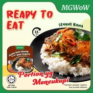 MGWoW Halal Ready To Eat Nasi Travel Self-Heating Rice －Kam Heong（190g）