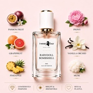 Long lasting 24 parfums babydoll women edp perfume 38ML