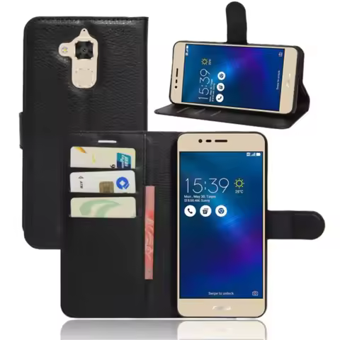 for asus zenfone 3 max zc520tl case wallet pu leather back cover case for asus zenfone 3 max zc520tl