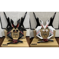 COVER SET NVX V2 SNIPER MX 2015 (RED) - BLACK / (WHITE) - WHITE.BK
