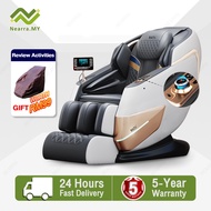 Electronic Massage Chair Full Body Touch Screen Display Smart Bluetooth Wireless 4D- Remote Kerusi urut badan rumah按摩椅