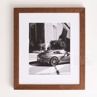 Coffee Ash Wooden Photo Frame - 40x60cm Matboard Photo Frame