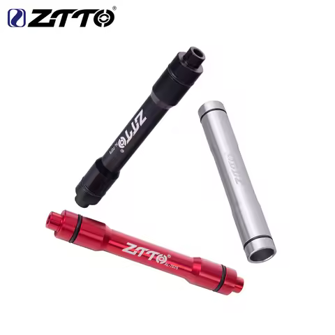 ZTTO MTB Road Bike Front Wheel 15mm to 9MM QR Skewers 15mm to 12mm Thru Axle Adapter 100x15 to 100x1