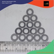 M10 STAINLESS PLATERing M10 STAINLESS STEEL PLATE/ M10 SUS 304 WAHSER/ ANTI-RUST SINAR RATU Barokah 