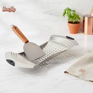 honeybird Stainless Steel Noodle Colander Anti Scalding Heat Resistant Pasta Drainer Basket for Home