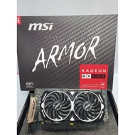 MSI radeon rx580 armor 8gb graphic card(used)