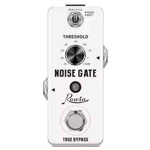 ROWIN Noise Gate Guitar Effects Pedal Noise Reduction Effect Mini Size LEF-319 True Bypass Pedal Ele