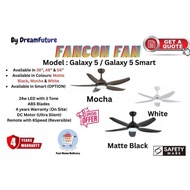 CHEAPEST INSTALLATION Fanco Fan Galaxy (SMART Optional)DC Celling Fan w 24w light 3tone