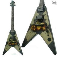 (優惠畫線價一週！)Washburn WV16 G11 Skull Flying V 電吉他 吉他 非Ibanez Gibson