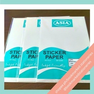 Asia Sticker Paper A4 80gsm 10sheets