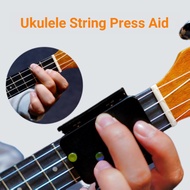 Ukulele Aid Chord Auxiliary Handy Tool Button Folk Playing Singing Press String 77cm 87cm 21lelelema