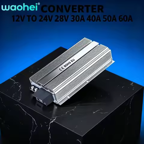 12V TO 24V 28V 60A 50A 40A 30A Step Up DC DC Converter 12V liter 28V power supply voltage regulator 