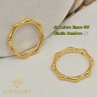 Juwelora Cincin Bamboo Emas 916 3L Hardgold 100% emas 916 #freeshipping #emasbajet #emasmurah