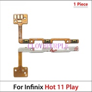 1pcs Power on off Button Volume Key Switch Flex Cable For Infinix Hot 11 X662 11s X689F 11 Play Repa