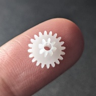 (1ชิ้น)20082B เฟืองพลาสติก 0.5M 20 ฟัน + 8 ฟัน OD=11 มม. รู 2.05 มม. ข้อต่อมอเตอร์ BMCU Parts