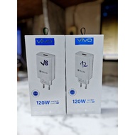Travel Charger VIVO Z1 Pro/X70 Type C Support Fast Charging{Vivo 120w vooc}