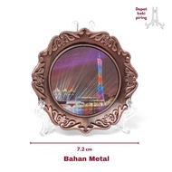 Guangzhou fridge magnet plate display souvenirs from China