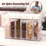 Spice Set Storage Spice Jar Spice Bottle Set Seasoning Box Set Seasoning Seasoning Jar 1 In 6