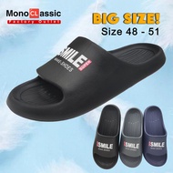 Monoclassic Men Large Size Slippers Big Size 48-51 Sandal Saiz Besar Selipar Lelaki XXL