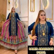 Women's Hindi Lebisya Rayon Premium Silhouette Mayung Gamis Dress