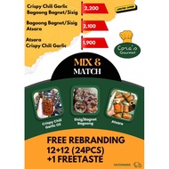 COMBO PACKAGE (BAGOONG/CRISPY/ATSARA)