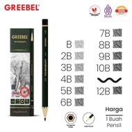 GREEBEL 7018 TECHNOGRAPH PENCIL | B-12B | 1PCS