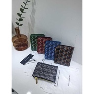 Christy ng Printed Coin Purse Multifunctional Half Fold Thin Wallet Business Fashion All-Match Walle