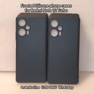 優質手機矽膠保護套 Redmi Note 12 Turbo + iphone 13 Pro Max