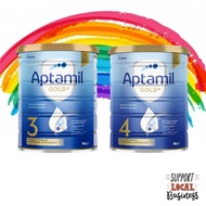 [Crazy Sales] Aptamil Gold+ Junior Growing Up Milk Formula - Stage 3 | Stage 4 (900g)