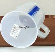 500ml / 1000ml / 2000ml Green Leaf Measuring Cup / Thick Quality Sww Water Measure