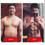 ORIGINAL EIGHT PACK Krim besarkan muscle Buang lemak badan kempiskan perut burning muscle Fat burnin