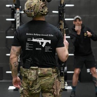 Ready Stock Tough Guy Club New Product Domestic Light QBZ95 Performance Analysis Map Printing Men's 