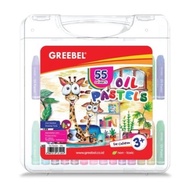Greebel Kids Oil Pastel Crayon 55 Colors