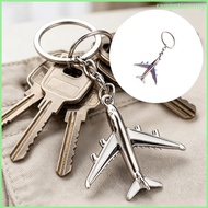 RAN Metal Aircraft Keyring Metal Plane Keychain Charm for Bags and Keys