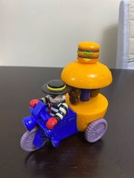 絕版Mc Donald 麥當勞 漢堡神偷車仔 單車三輪車