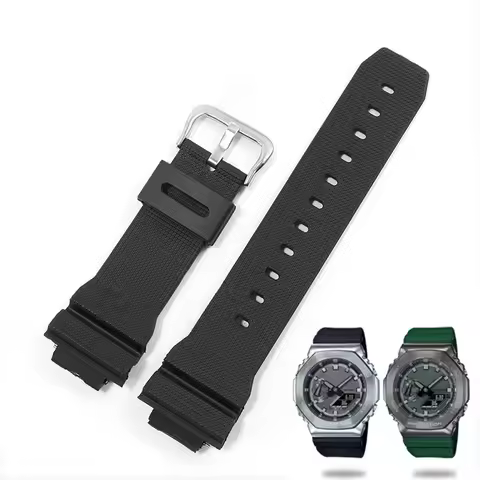 Watch Band For Casio G-Shock GM-2100 GM-S2100 GA-2100 GM-5600/GA5600 silicone watch strap men's spor