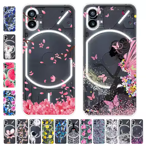 For Nothing Phone One / Nothing Phone 1 Case TPU Silicone Soft Clear Case for Nothing Phone 1 Cover 