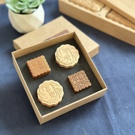 吃不胖的月餅 - 造型木質磁鐵、收納盒 -【中秋禮盒】