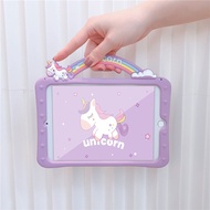 Rainbow Unicorn iPad 5th 6th 7th 8th 9th 11th Gen Case สำหรับ iPad Mini 1 2 3 4 5 6 7 8 9 11 Th Gen Generation Air Air2 Air3ฝาครอบ iPad 2019 10.2 Pro 9.7 10.5 11นิ้ว Pro11 2018 2020 2021ฝาครอบเคส iPad IPad7th Gen เด็ก IPad5 IPad6เคส iPad 9.7 2017 2018